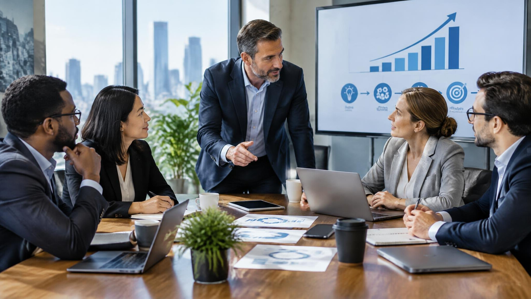business transformation meeting